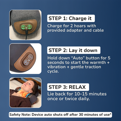 Cervion™ 30-Minute Neck Relief Therapy Pillow